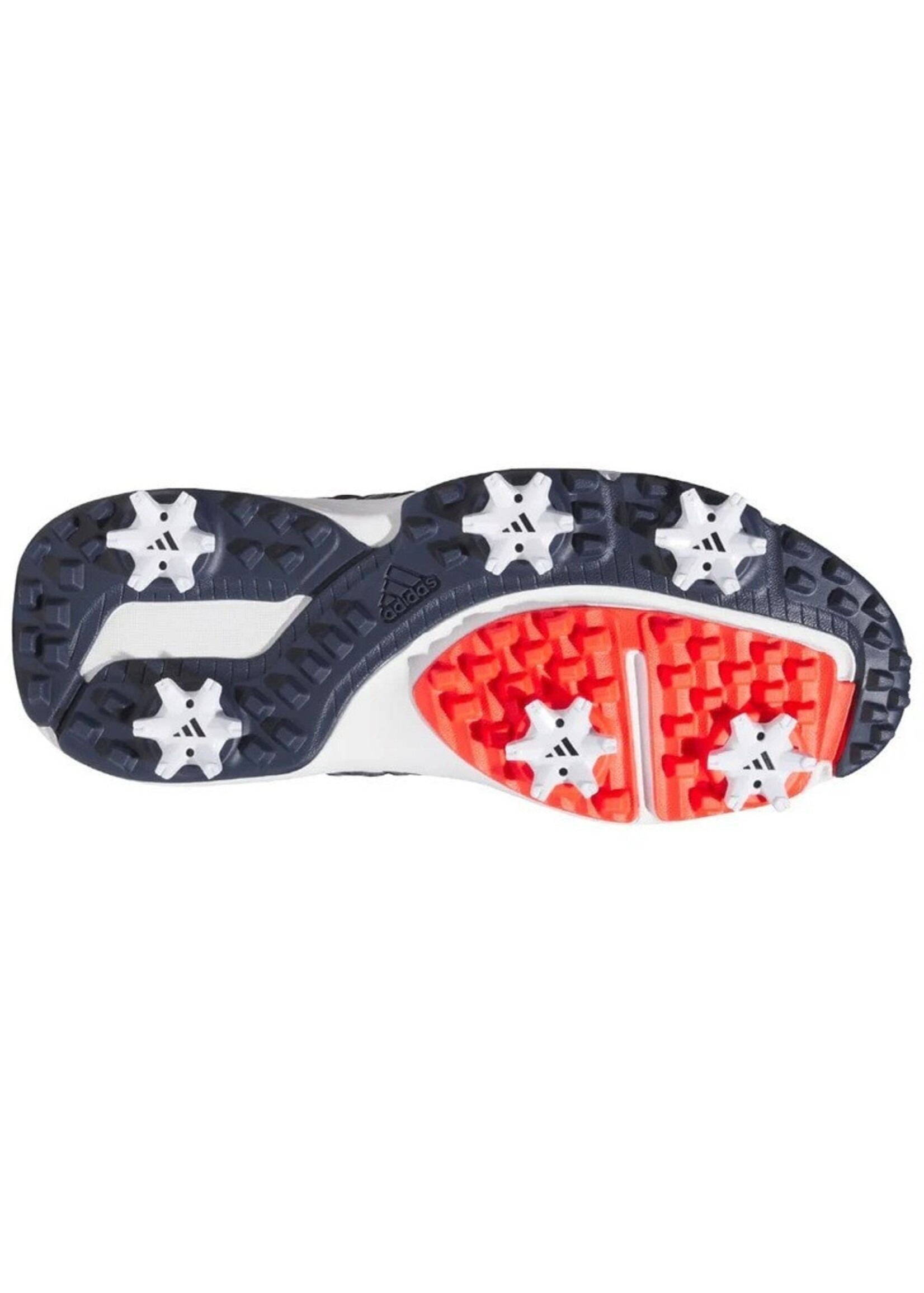 Adidas Adidas Tour360 BOA Junior Golf Shoes (2026) White/Navy/Orange