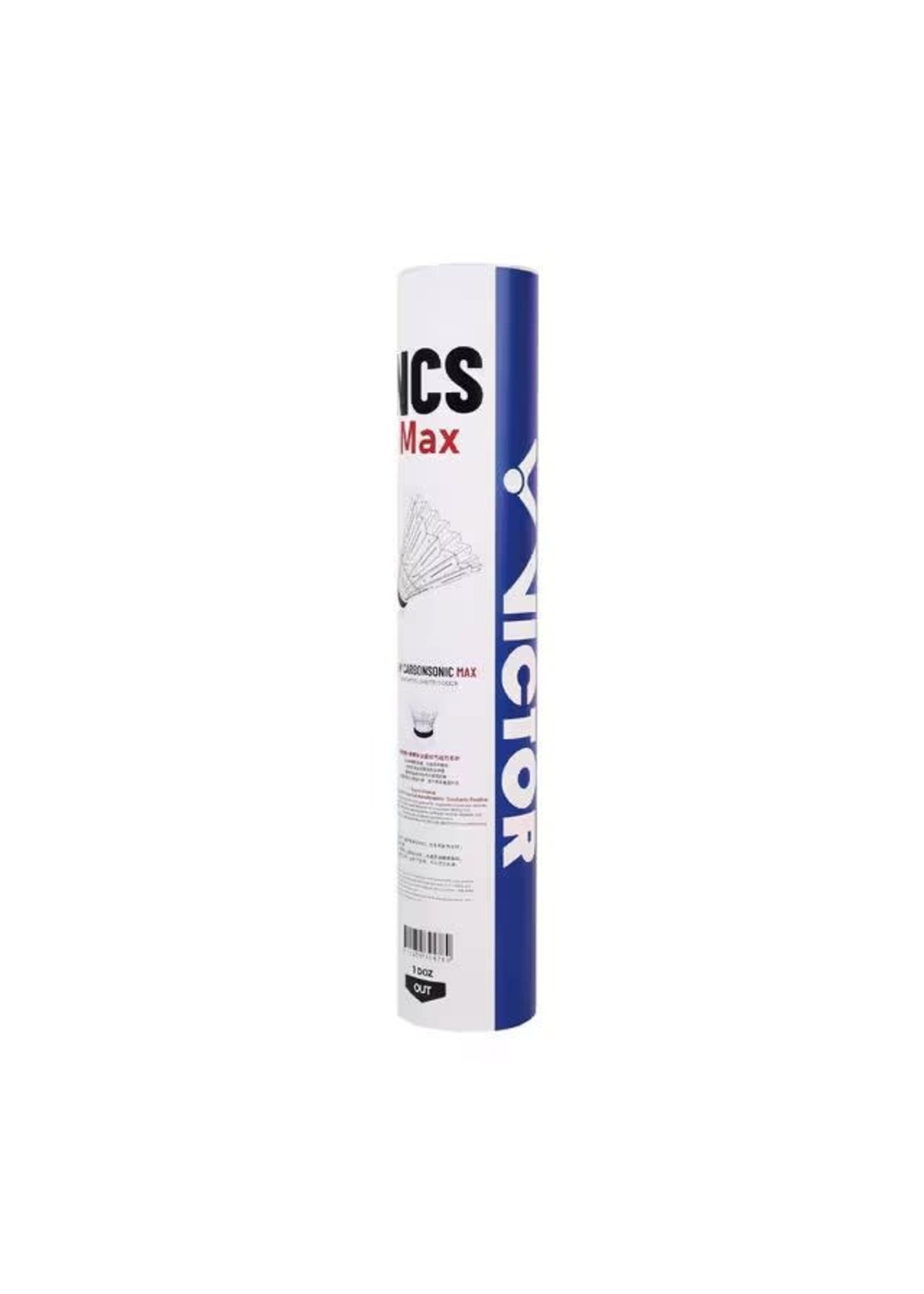 Victor Victor Carbonsonic Max NCS Synthetic 77 Speed Shuttlecock [12]