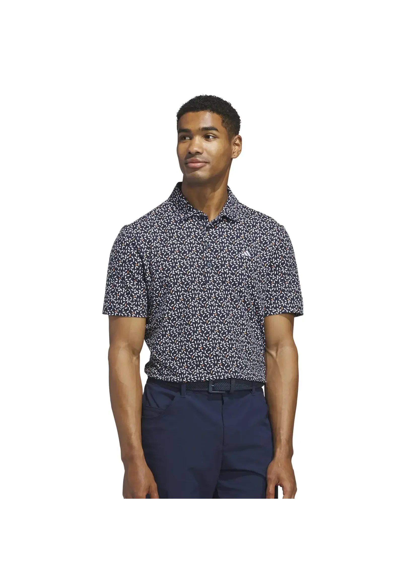Adidas Adidas ULT Soft Print Mens Polo (2026) Navy