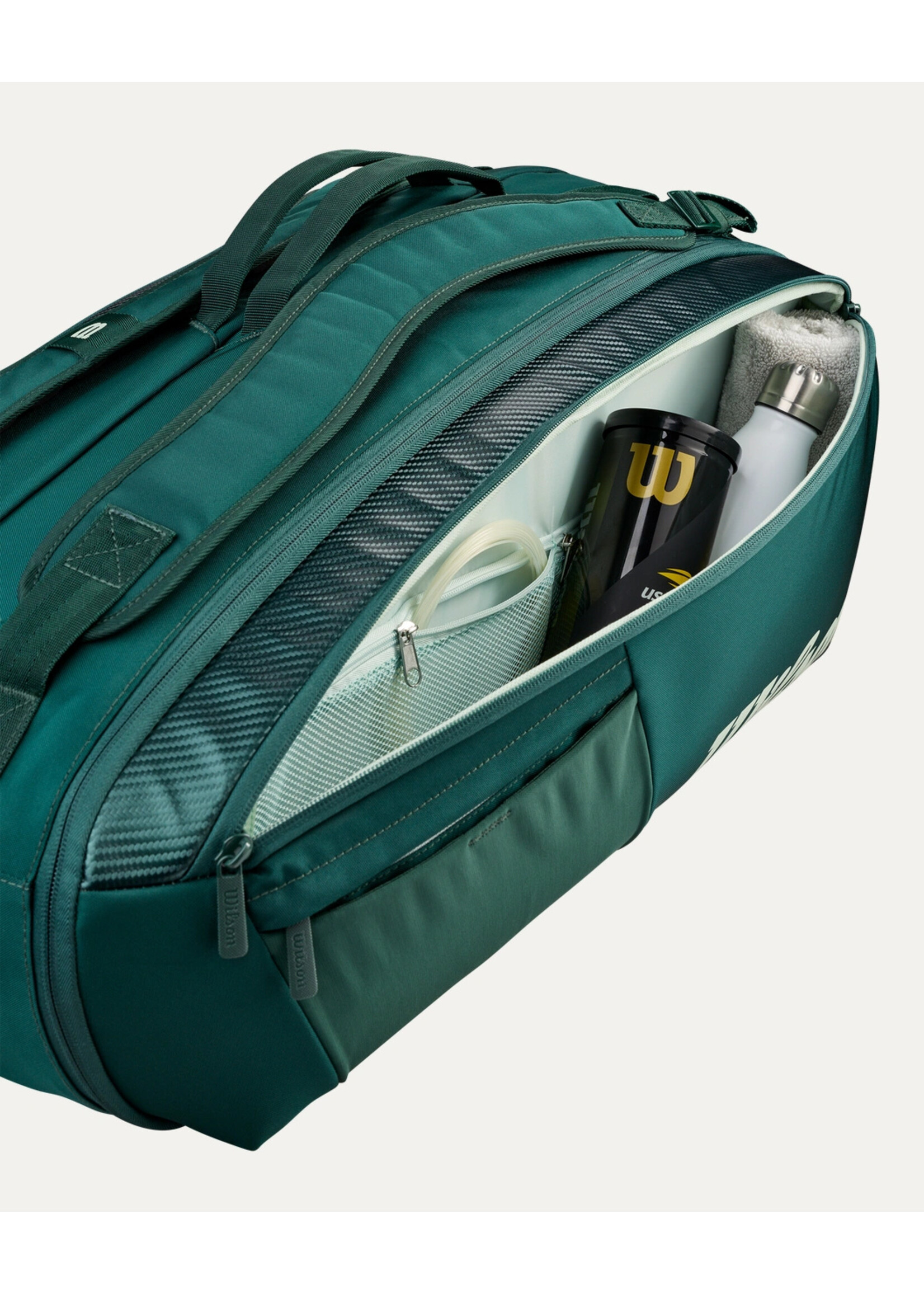 Wilson Wilson Blade V10 9 Racket Bag (2026) Dark Green