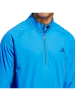 Adidas Adidas Ultimate 365 Mens  Water Repellant Wind 1/4 Zip (2026) Blue