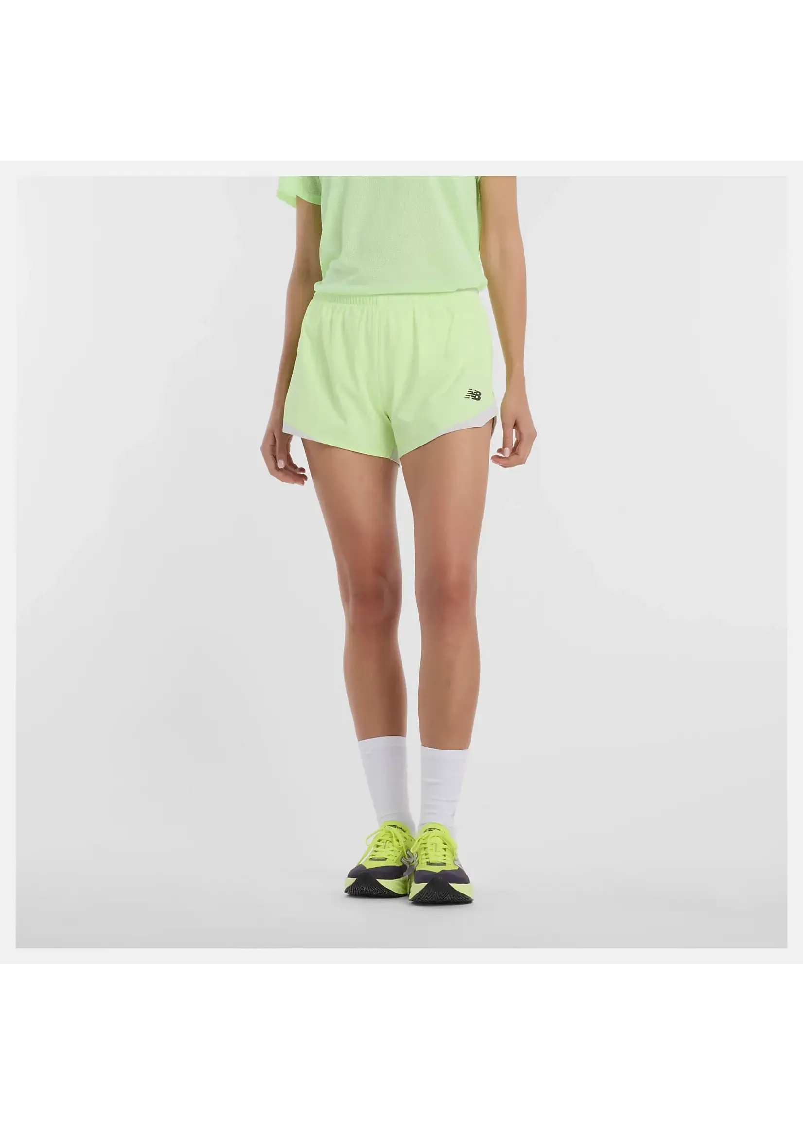 New Balance New Balance Run Essentials Ladies 3" Short (2026) Green
