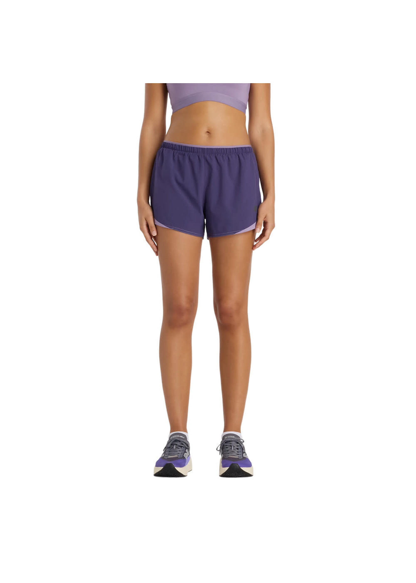 New Balance New Balance Run Essentials Ladies 3" Short (2026) Purple