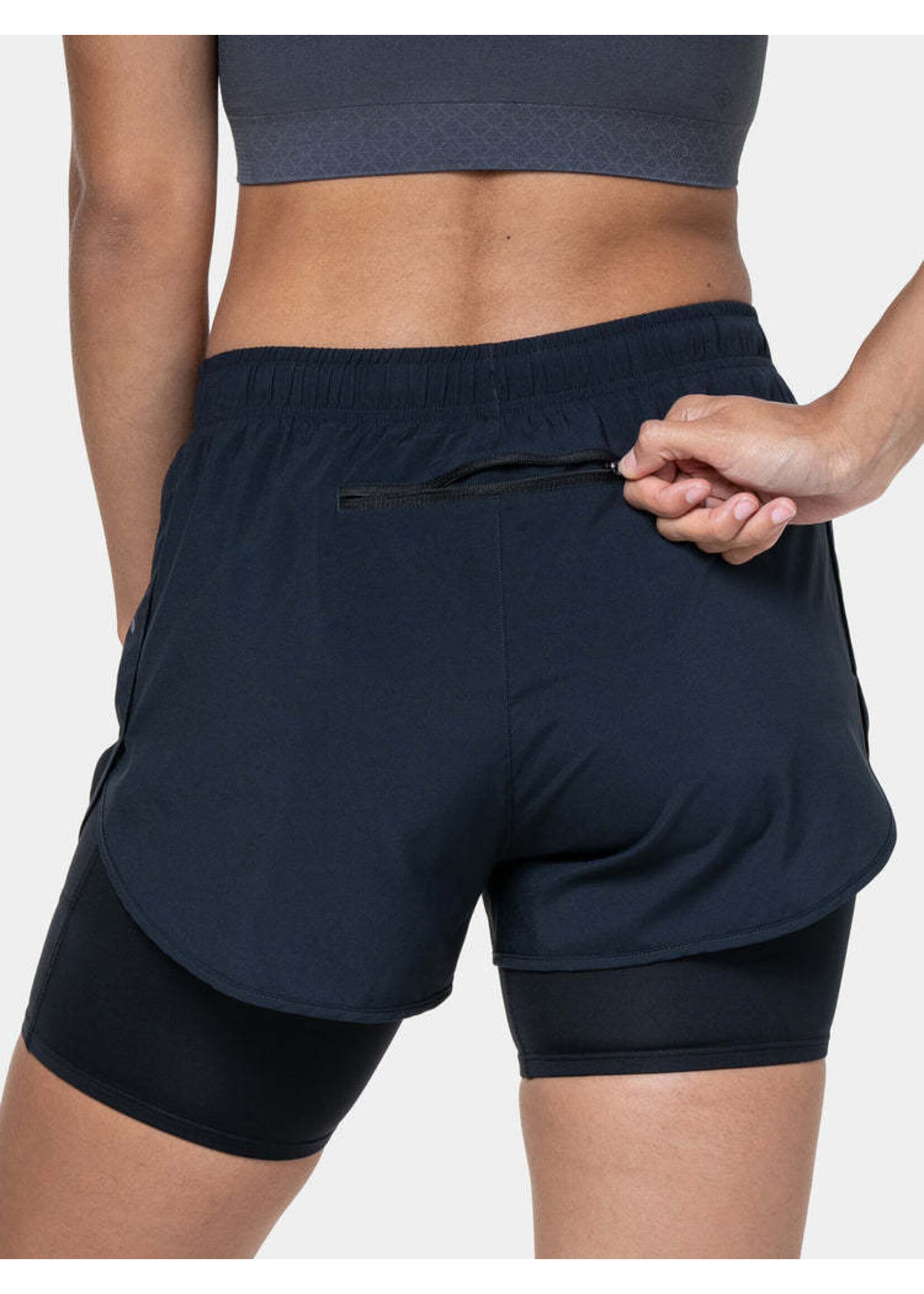 Ronhill Ronhill Core Twin Ladies Short (2026) Black