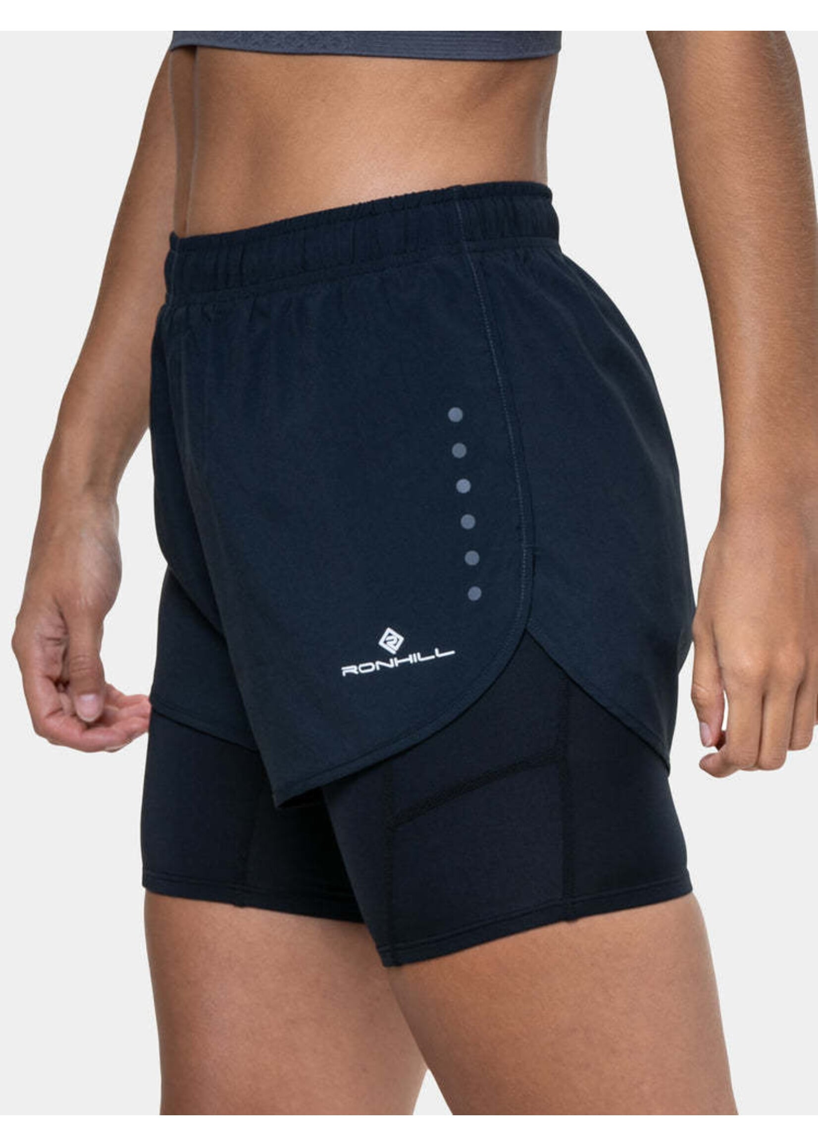 Ronhill Ronhill Core Twin Ladies Short (2026) Black