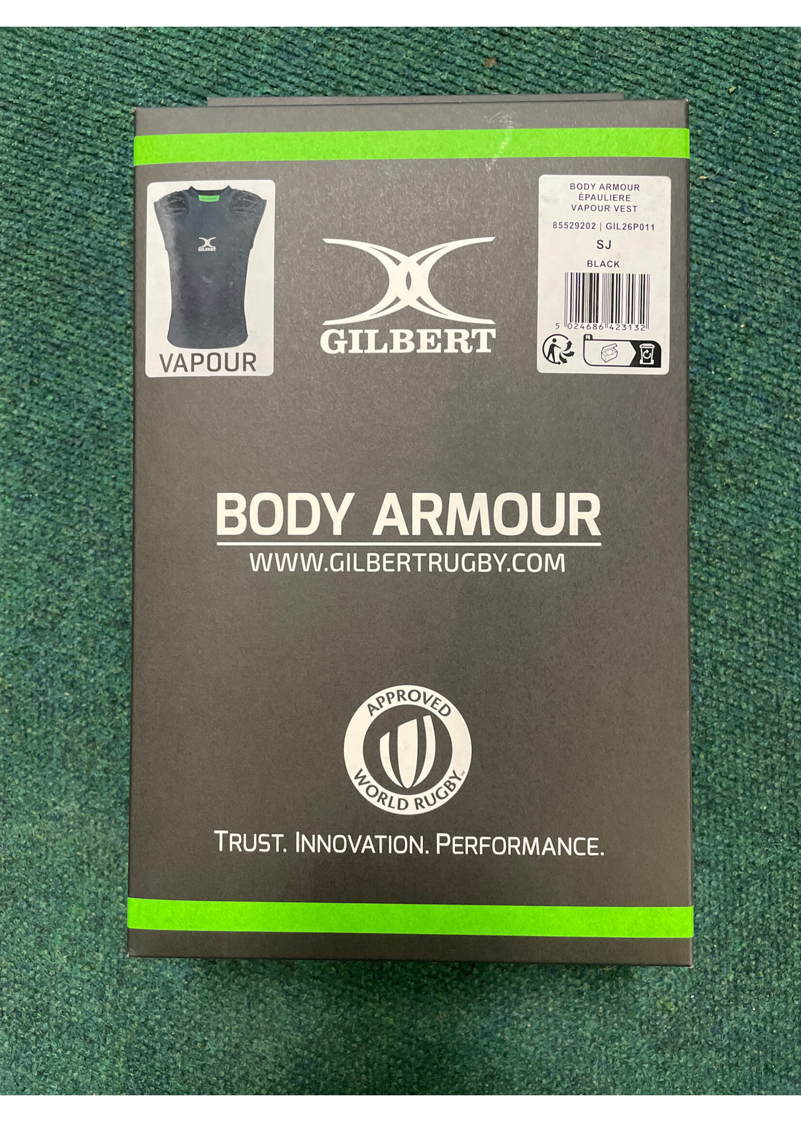 Gilbert Gilbert Body Armour Vapour Vest (2026) Black