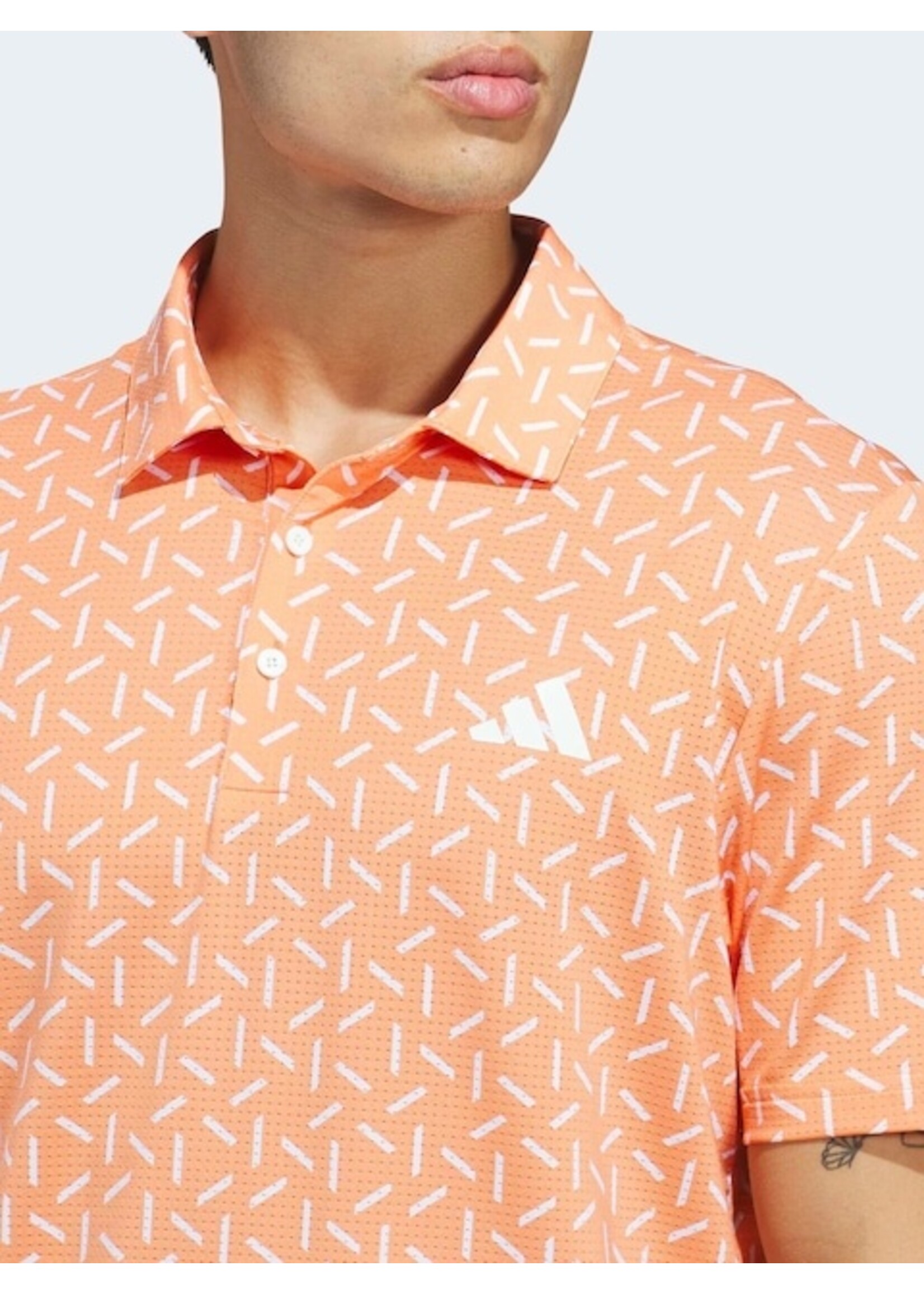 Adidas Adidas ULT Mesh Climacool Mens Polo (2026) Orange