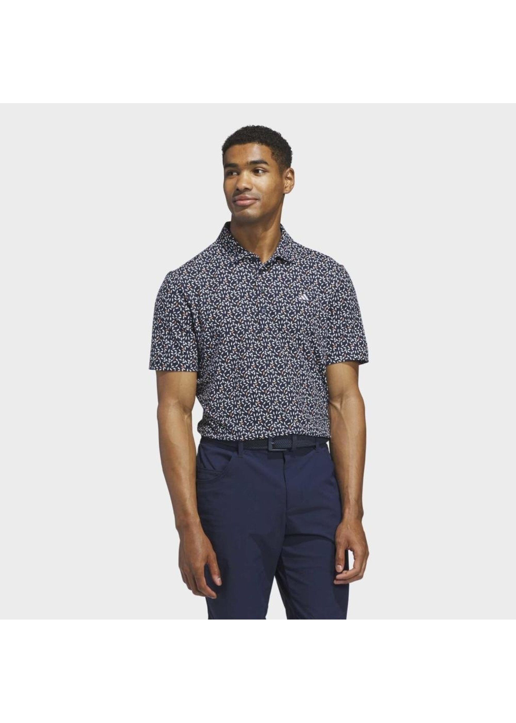 Adidas Adidas ULT Soft Print Mens Polo (2026) Navy