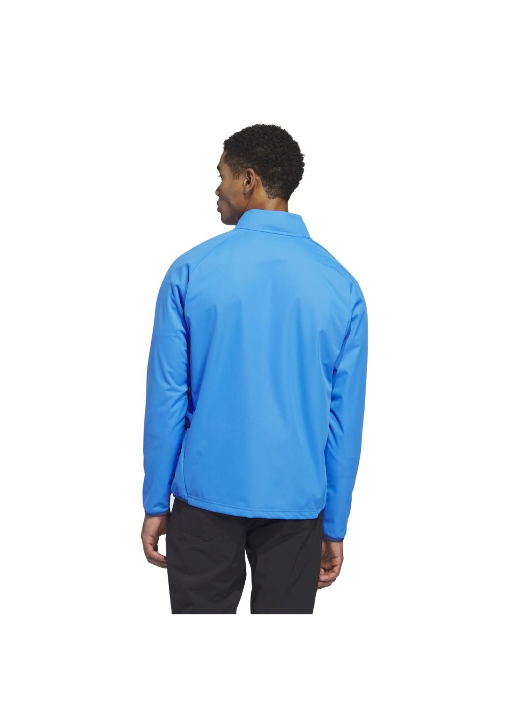 Adidas Adidas Ultimate 365 Mens  Water Repellant Wind 1/4 Zip (2026) Blue