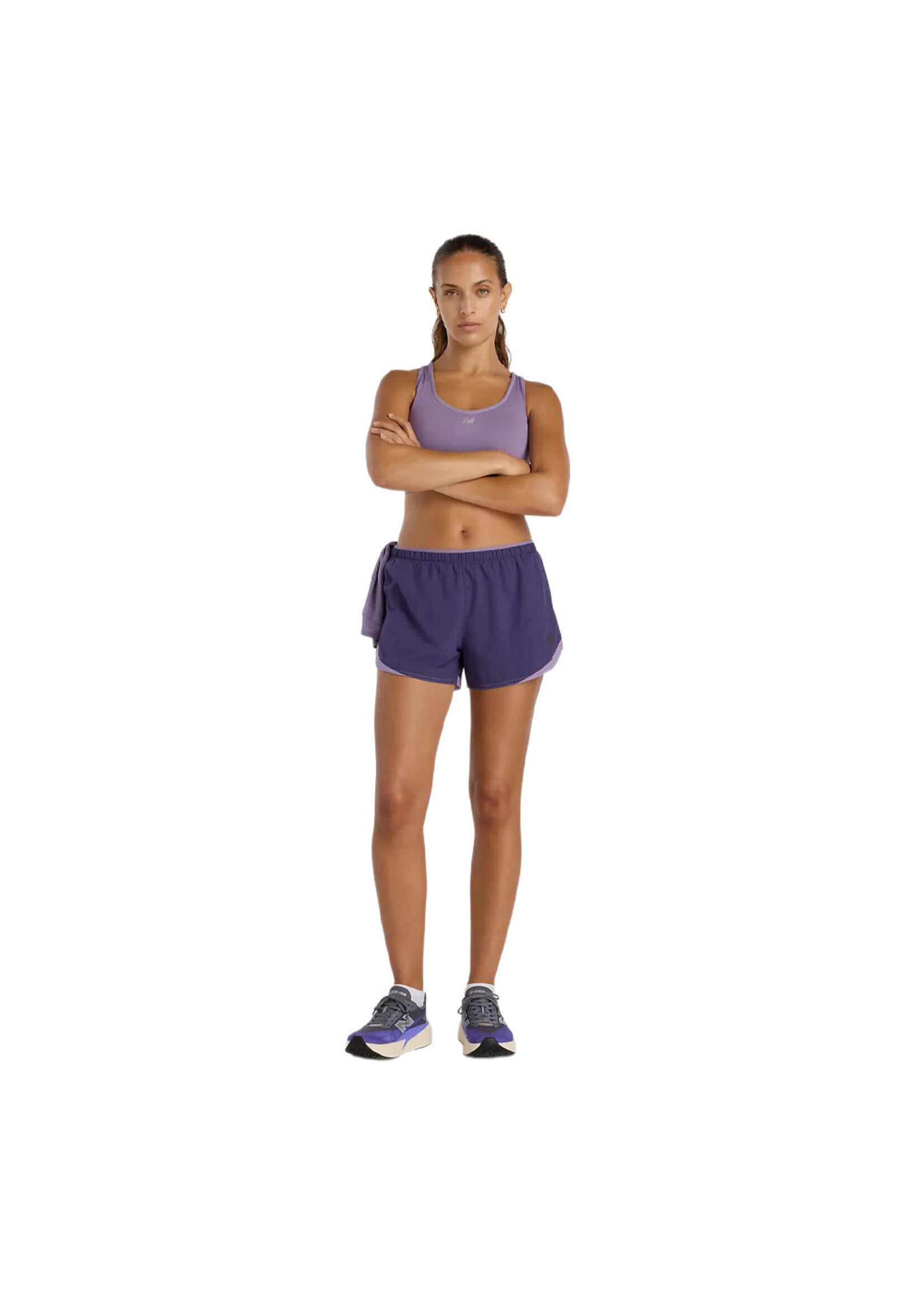 New Balance New Balance Run Essentials Ladies 3" Short (2026) Purple