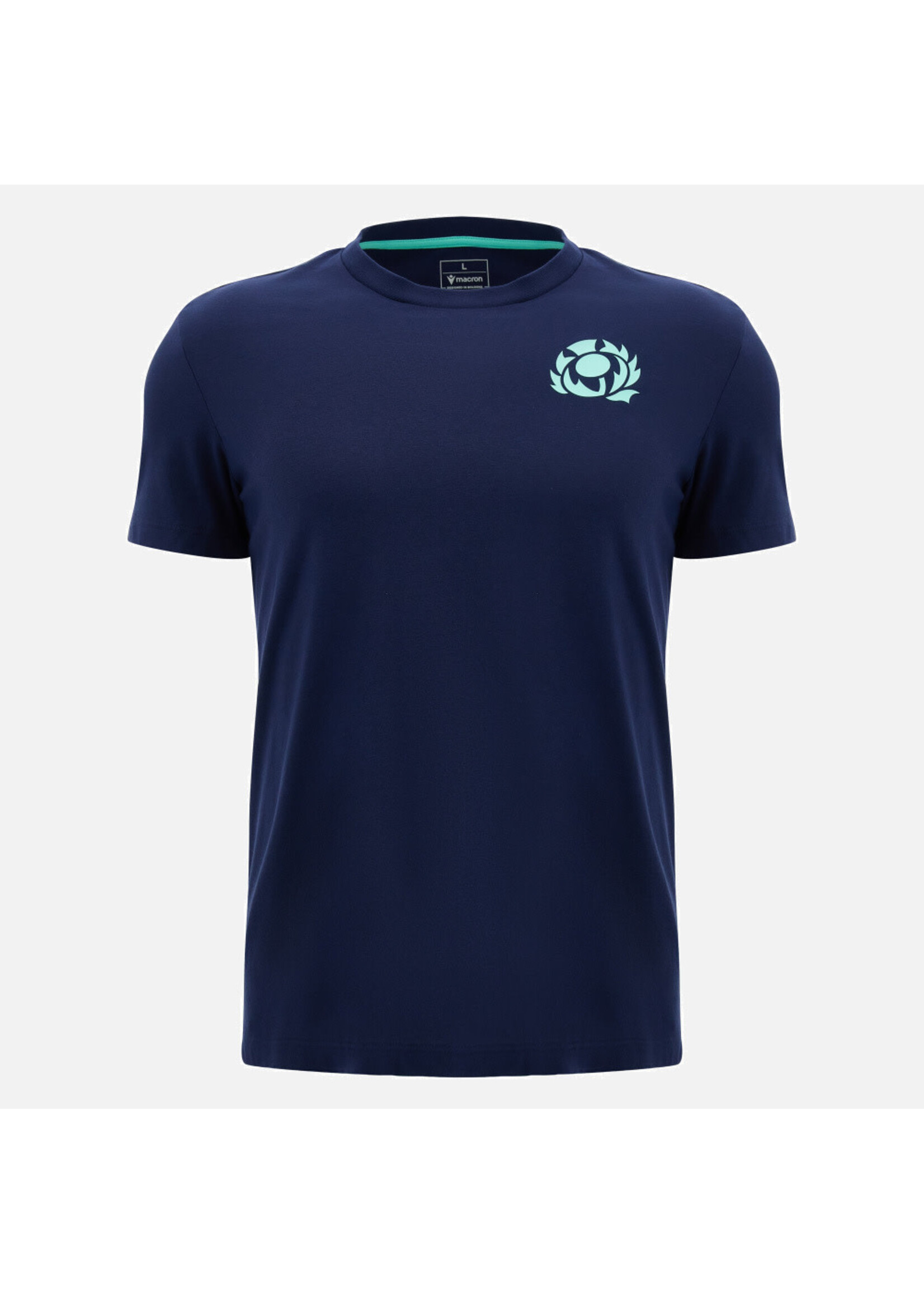 Macron Macron SRU 26/27 Junior Leisure Tee (2026) Navy Green