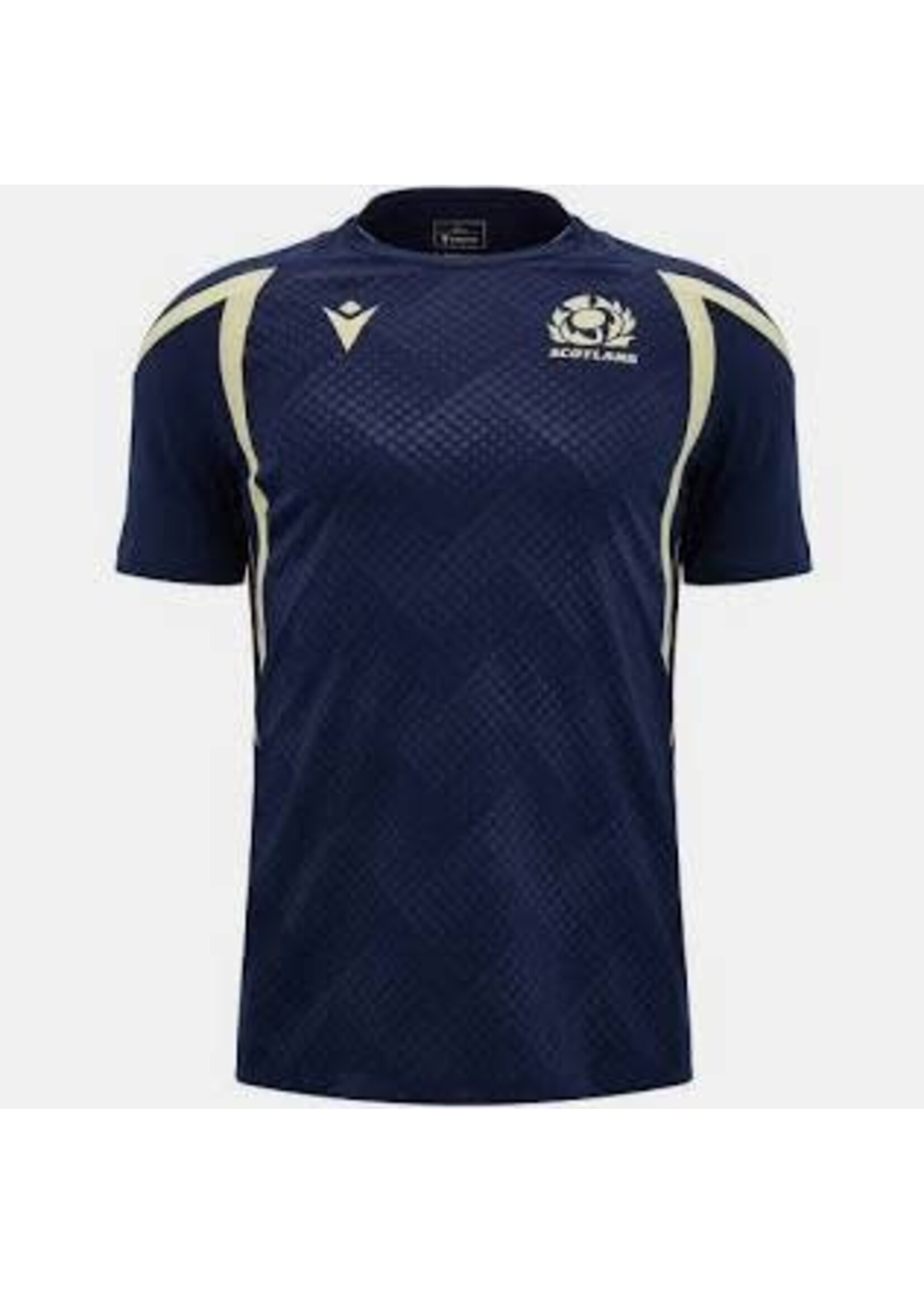 Macron Macron SRU M26/27 AM Poly Training Tee  (2026) Navy Gold