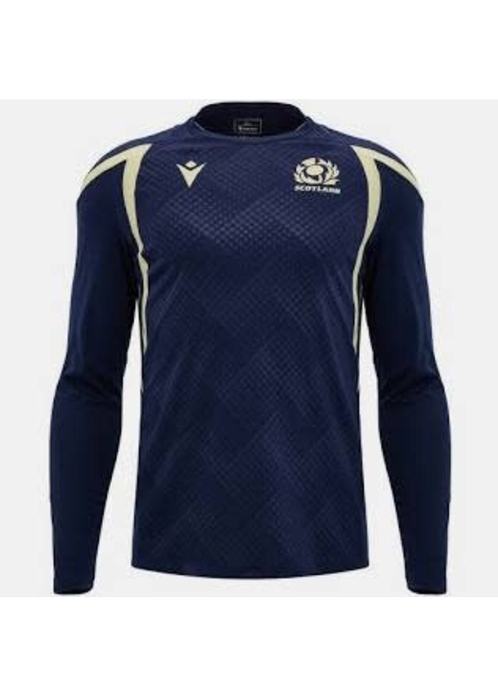 Macron Macron SRU M26/27 AM Poly Long Sleeve Training Tee  (2026) Navy Gold