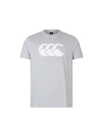 Canterbury Organic Cotton  Mens Logo Tee (2026) Grey