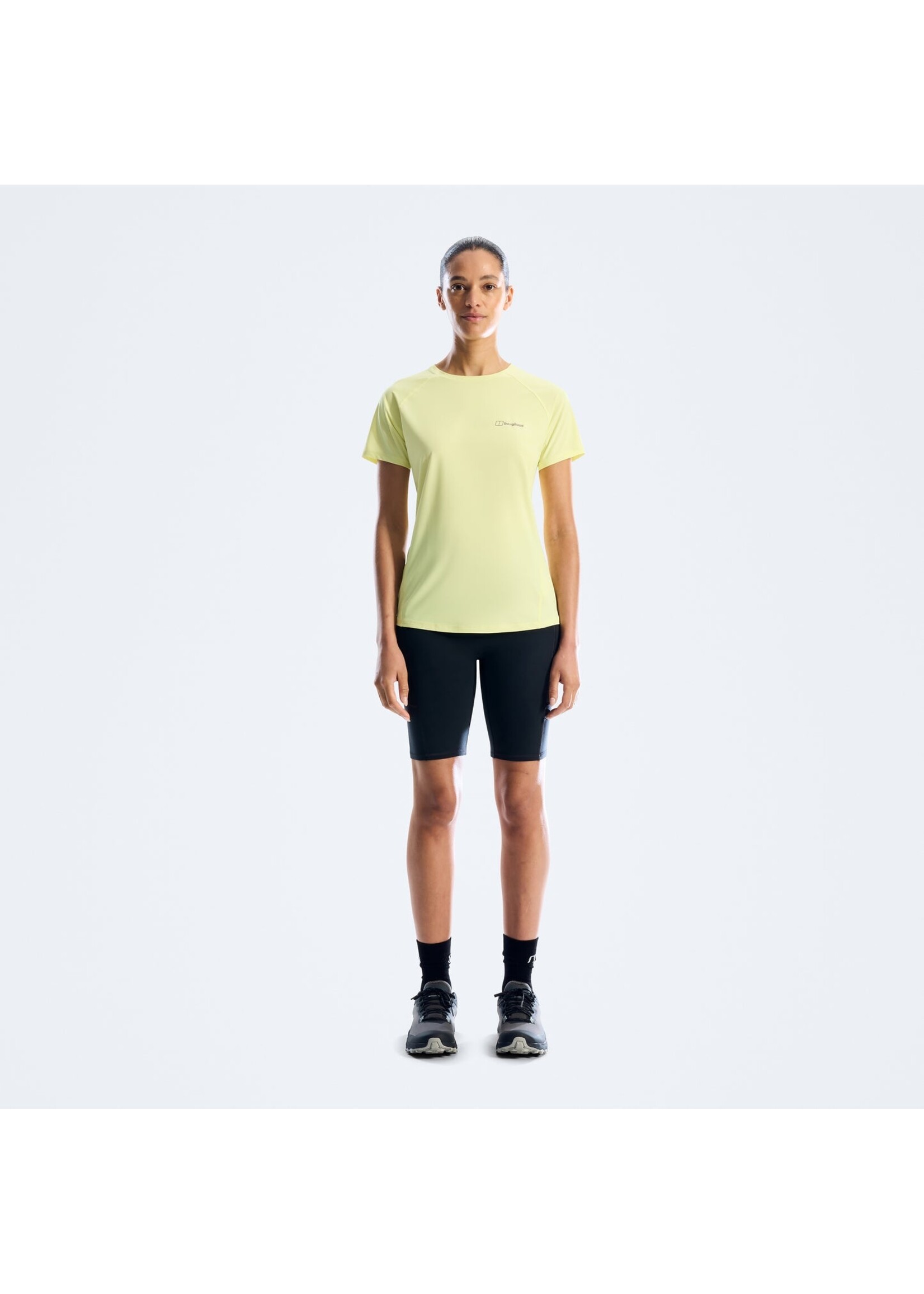 Berghaus Berghaus Short Sleeve Crew Ladies T-shirt 2026 Yellow