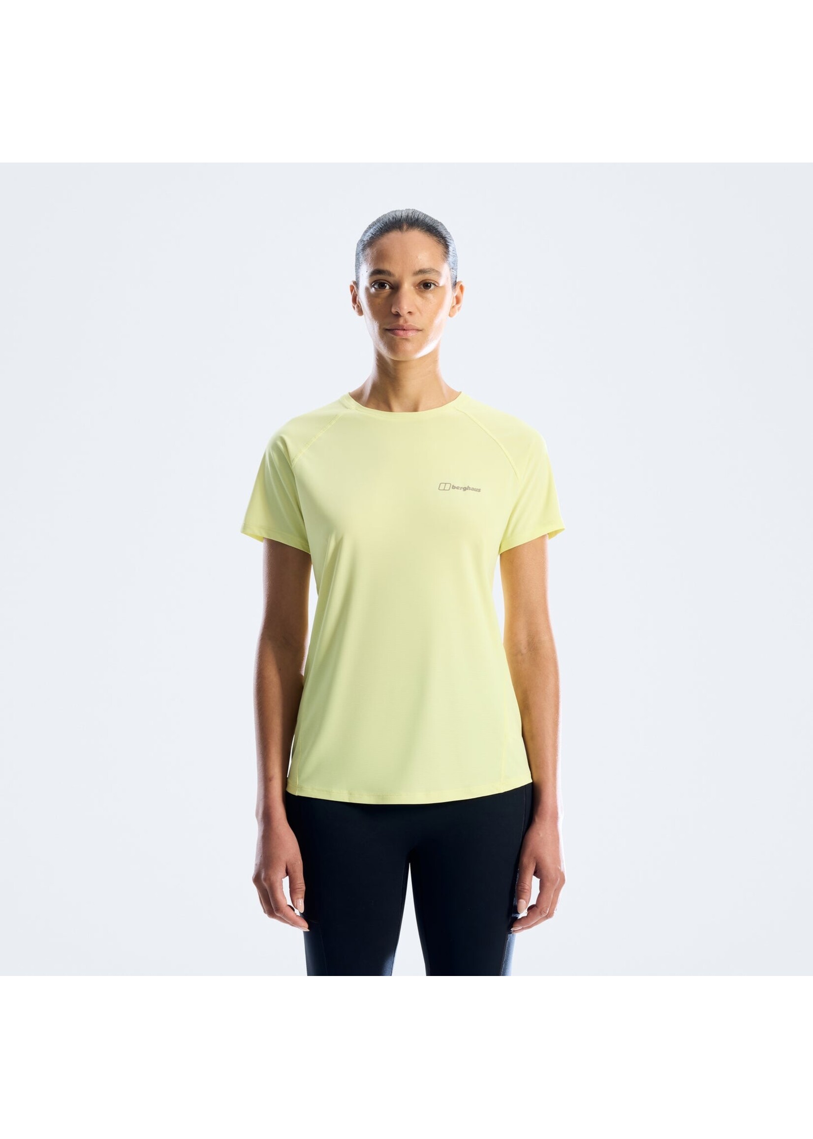 Berghaus Berghaus Short Sleeve Crew Ladies T-shirt 2026 Yellow