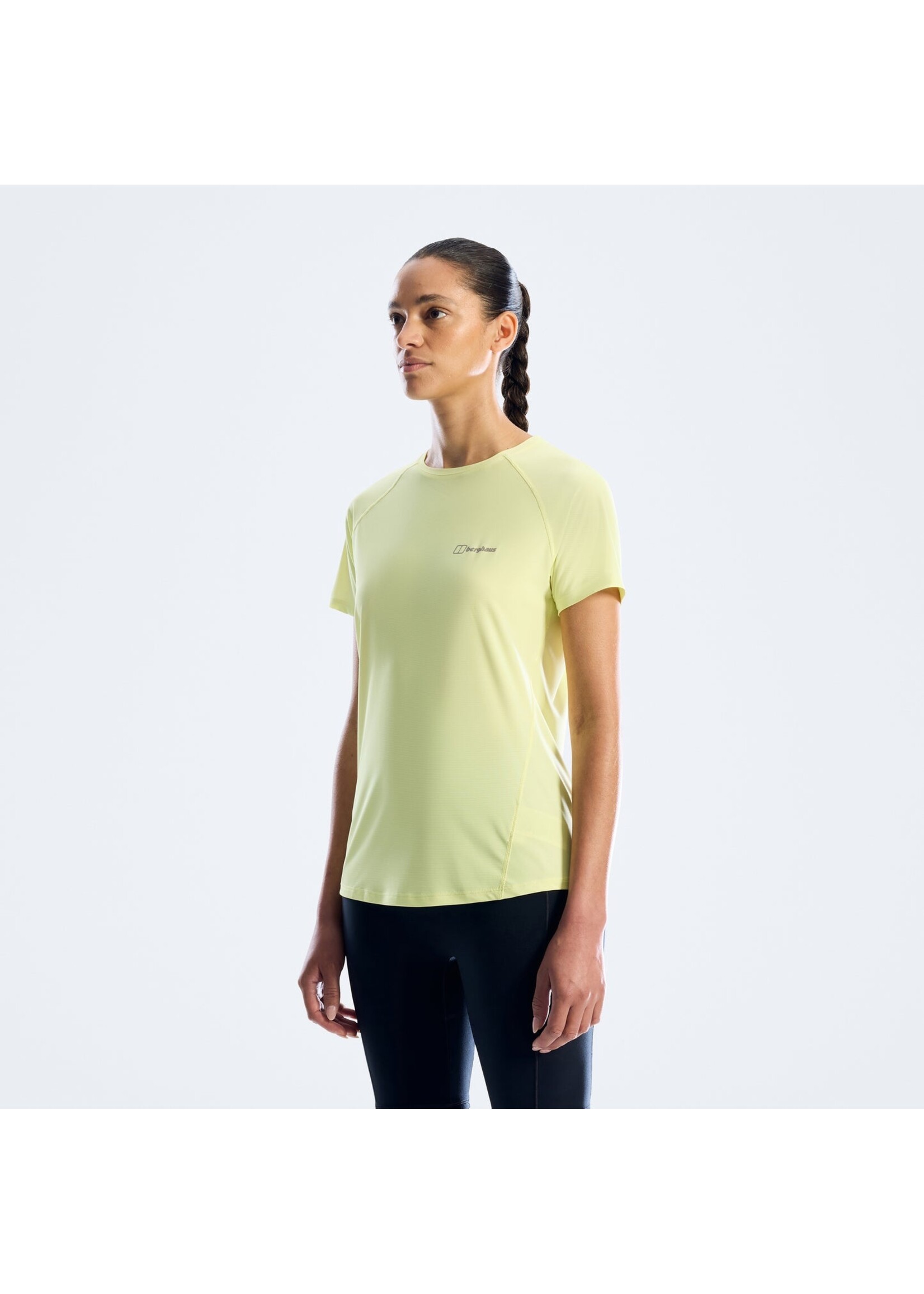 Berghaus Berghaus Short Sleeve Crew Ladies T-shirt 2026 Yellow