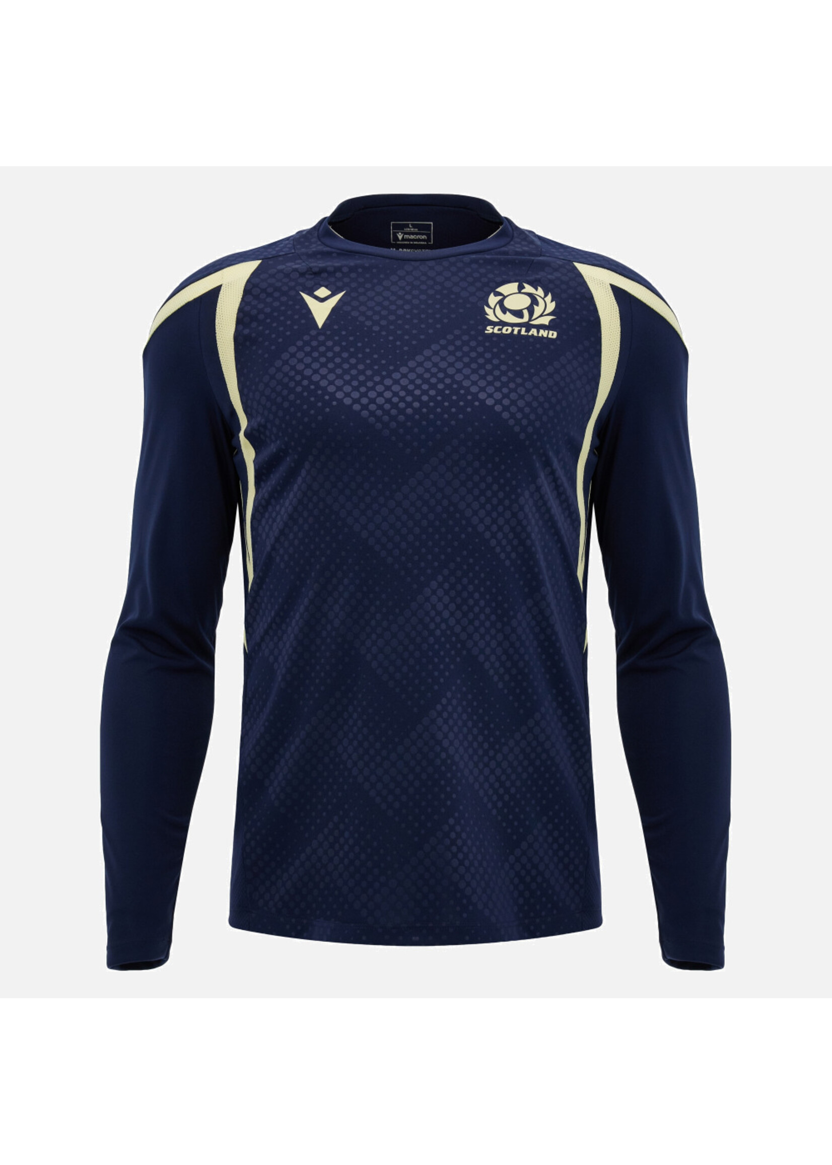 Macron Macron SRU M26/27 AM Poly Long Sleeve Training Tee  (2026) Navy Gold