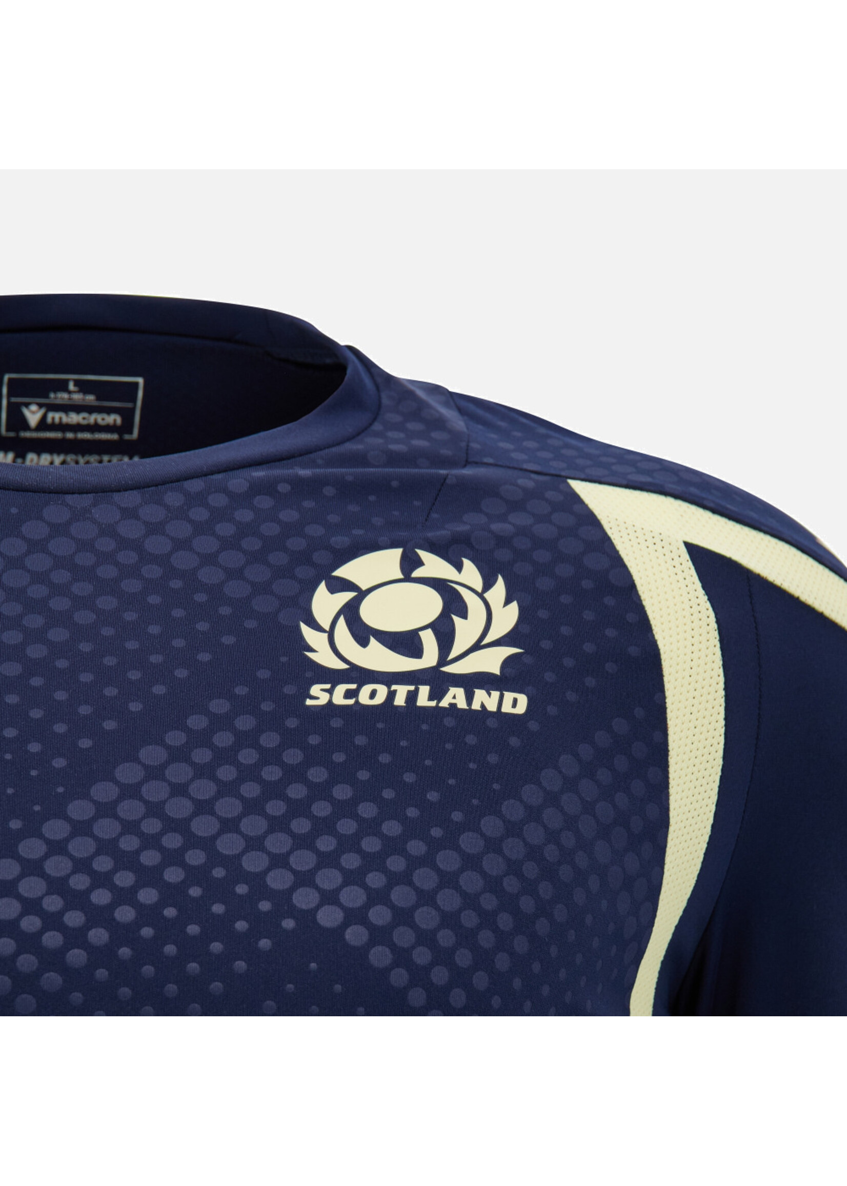 Macron Macron SRU M26/27 AM Poly Long Sleeve Training Tee  (2026) Navy Gold