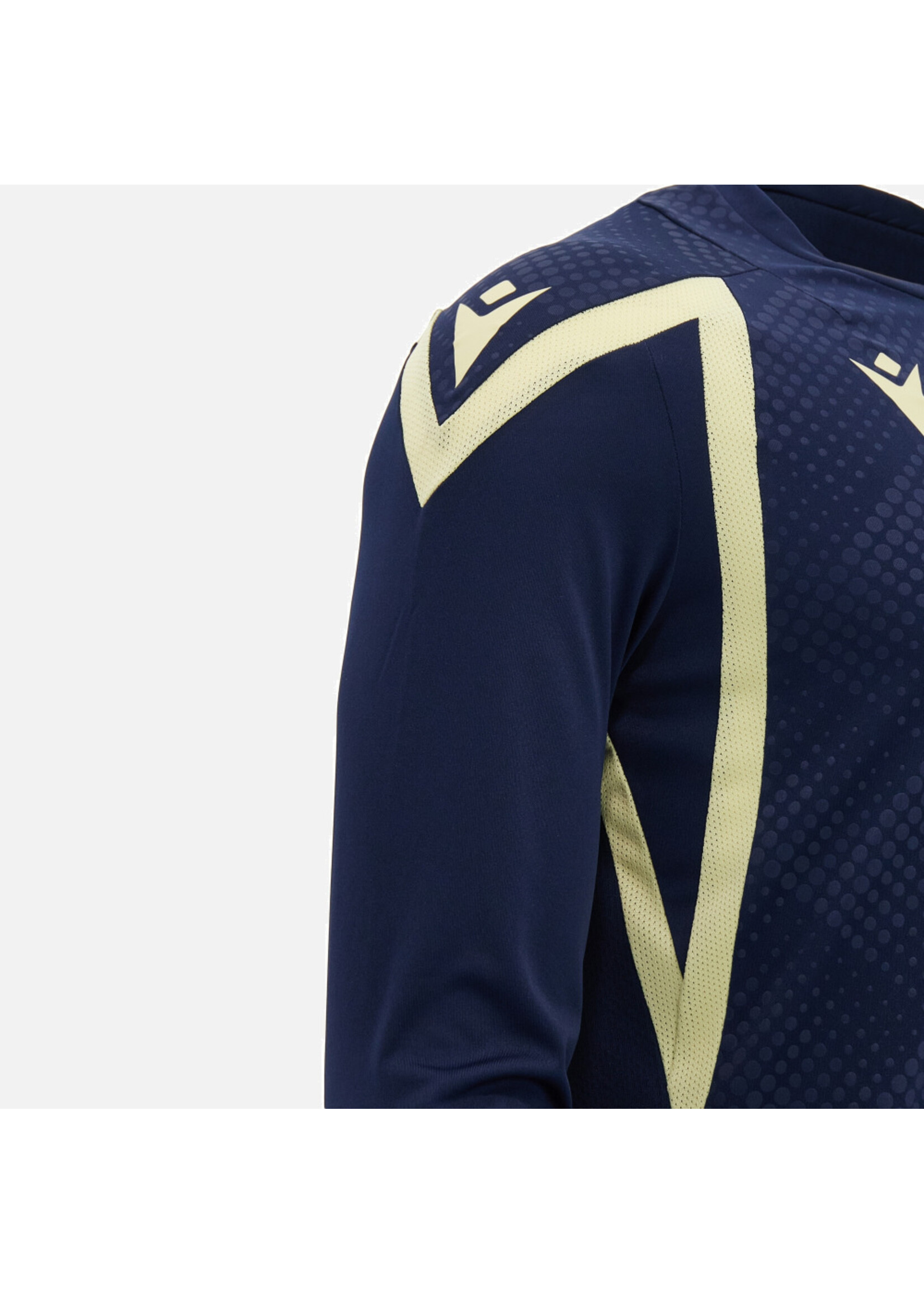 Macron Macron SRU M26/27 AM Poly Long Sleeve Training Tee  (2026) Navy Gold