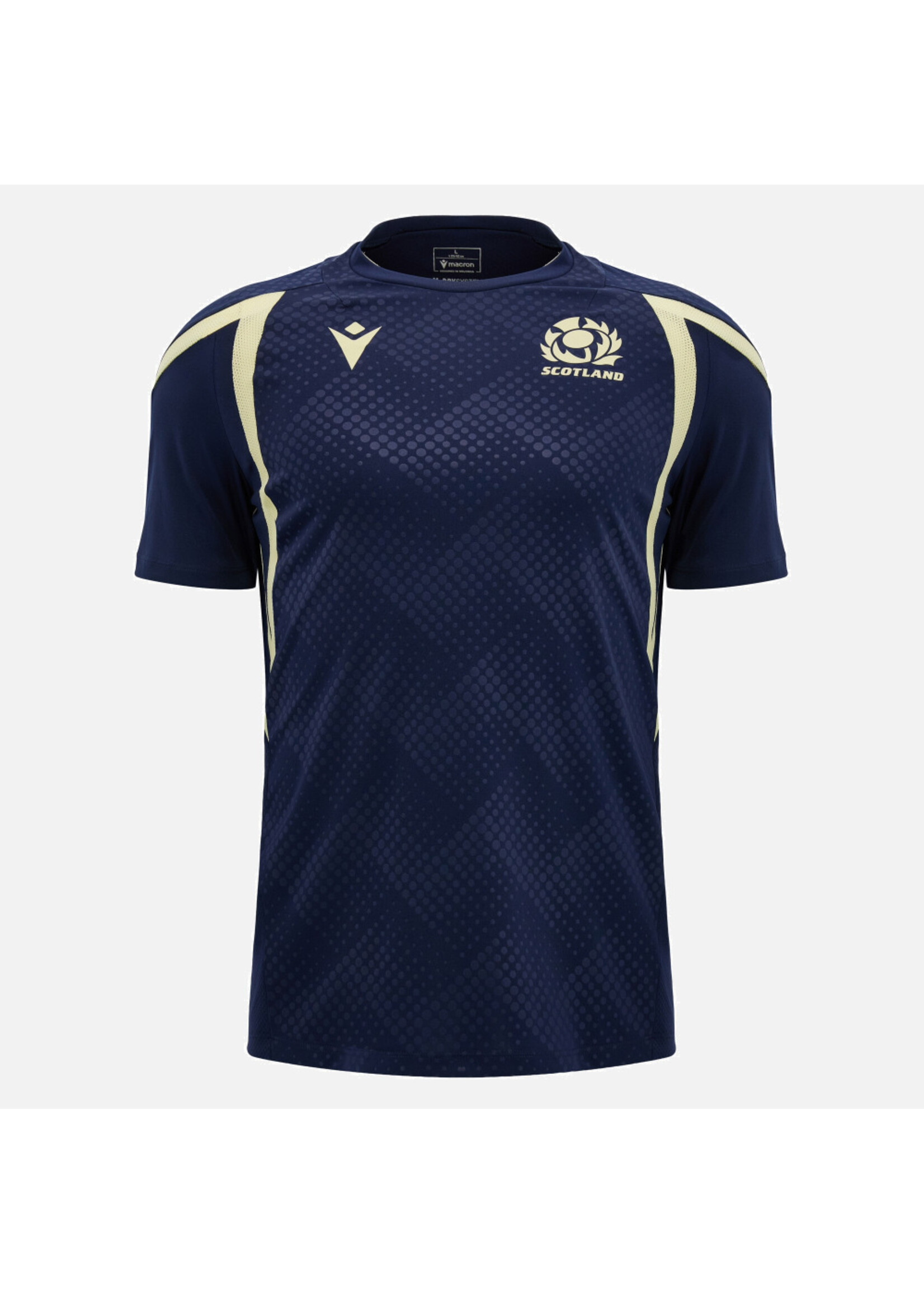 Macron Macron SRU M26/27 AM Poly Training Tee  (2026) Navy Gold