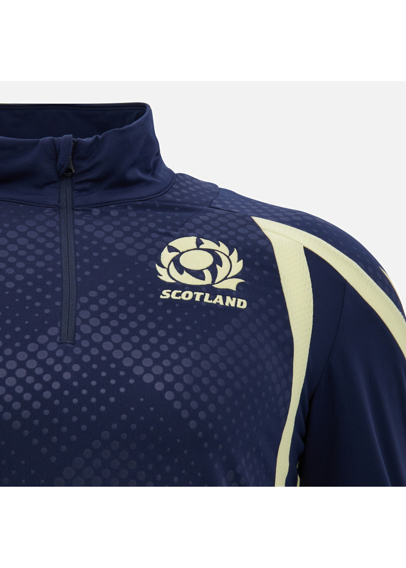 Macron Macron SRU 26/27 Adult Training 1/4 Zip Top (2026) Blue Gold