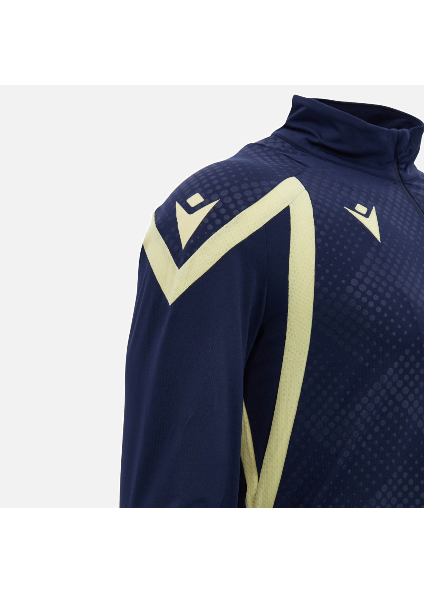 Macron Macron SRU 26/27 Adult Training 1/4 Zip Top (2026) Blue Gold