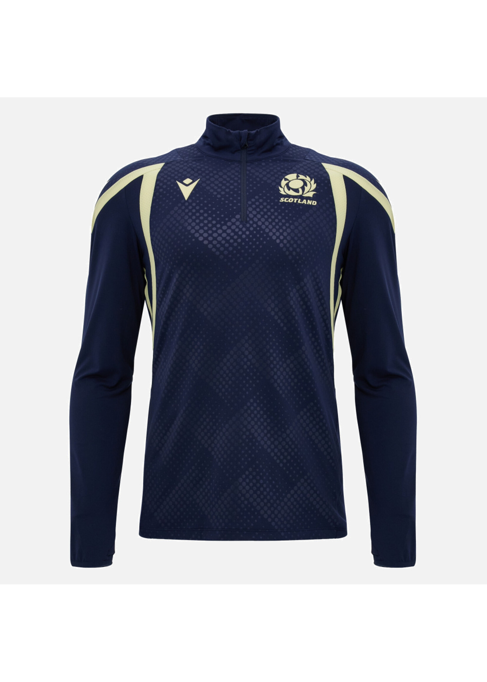 Macron Macron SRU 26/27 Adult Training 1/4 Zip Top (2026) Blue Gold