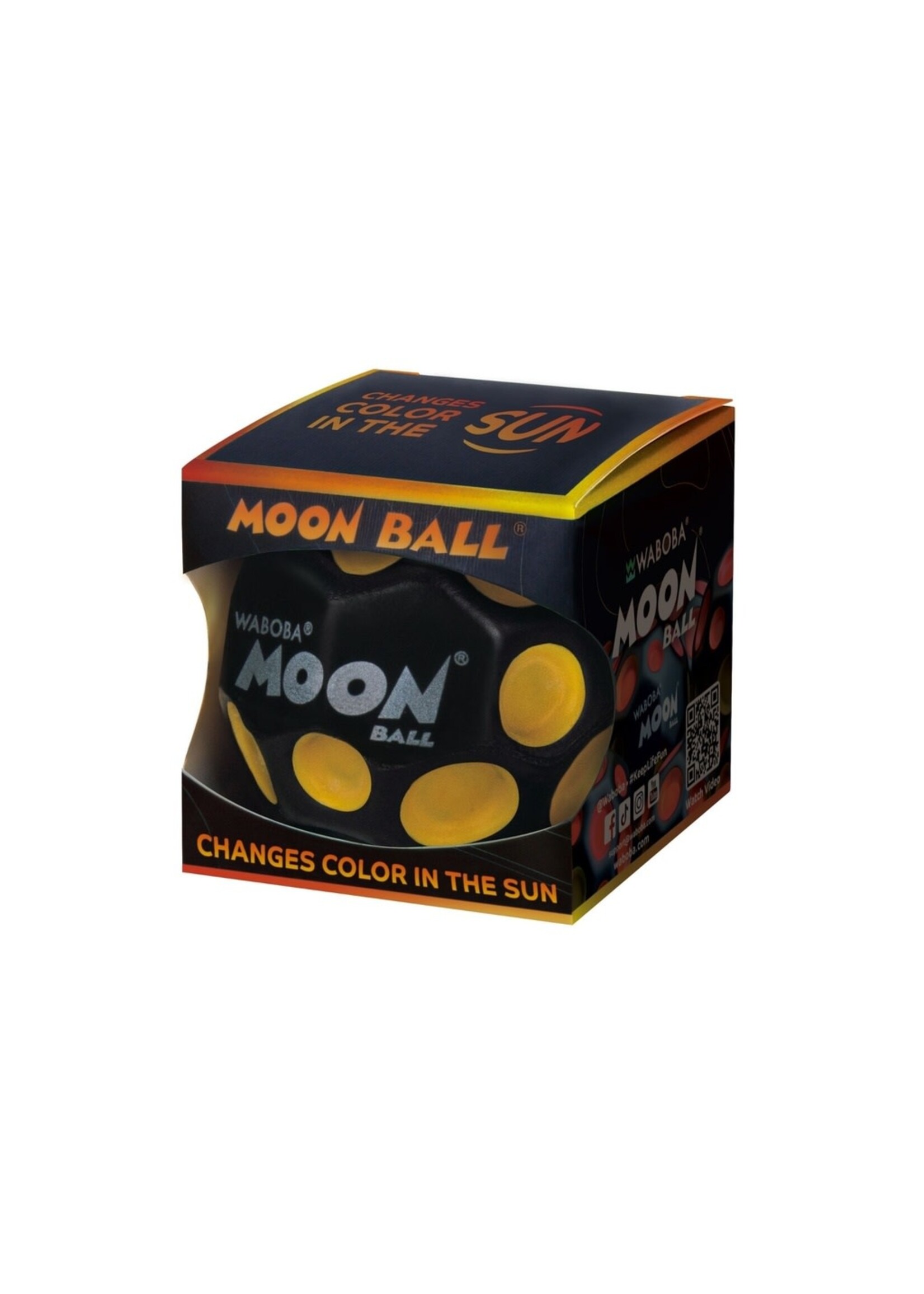 Waboba Waboba Martian Colour Change  UV  Moon Ball (2026) Hyper Orange
