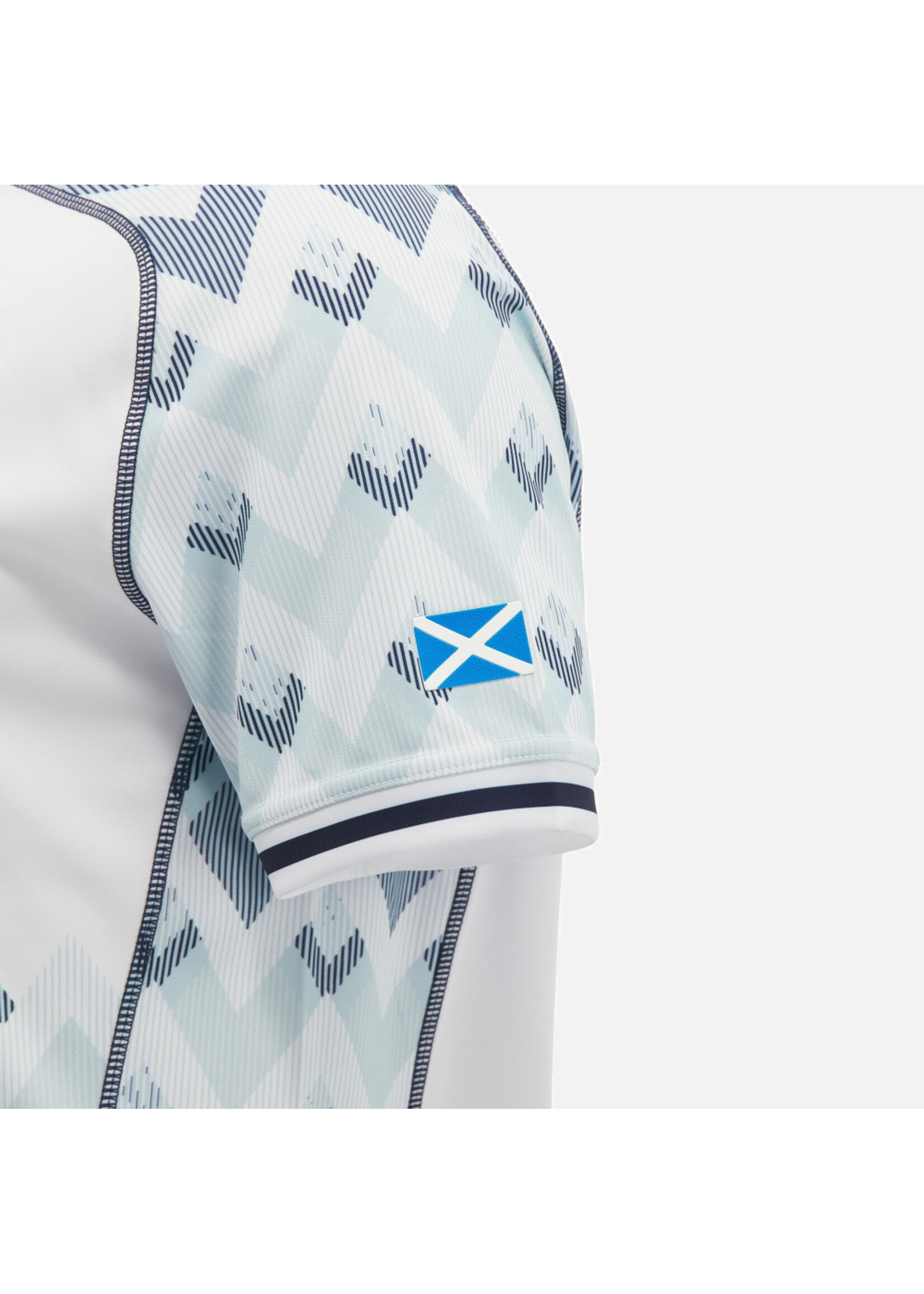 Macron Macron M26/27 SRU Junior Away Replica Shirt (2026) White Blue