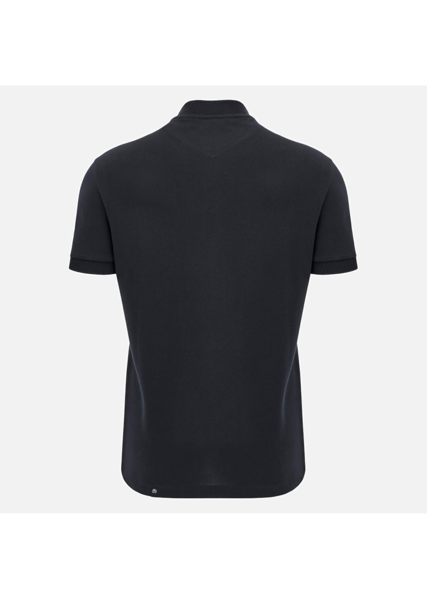 Macron Macron SRU 1925 Mens Cotton Polo (2026) Black