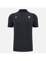 Macron Macron SRU 1925 Mens Cotton Polo (2026) Black