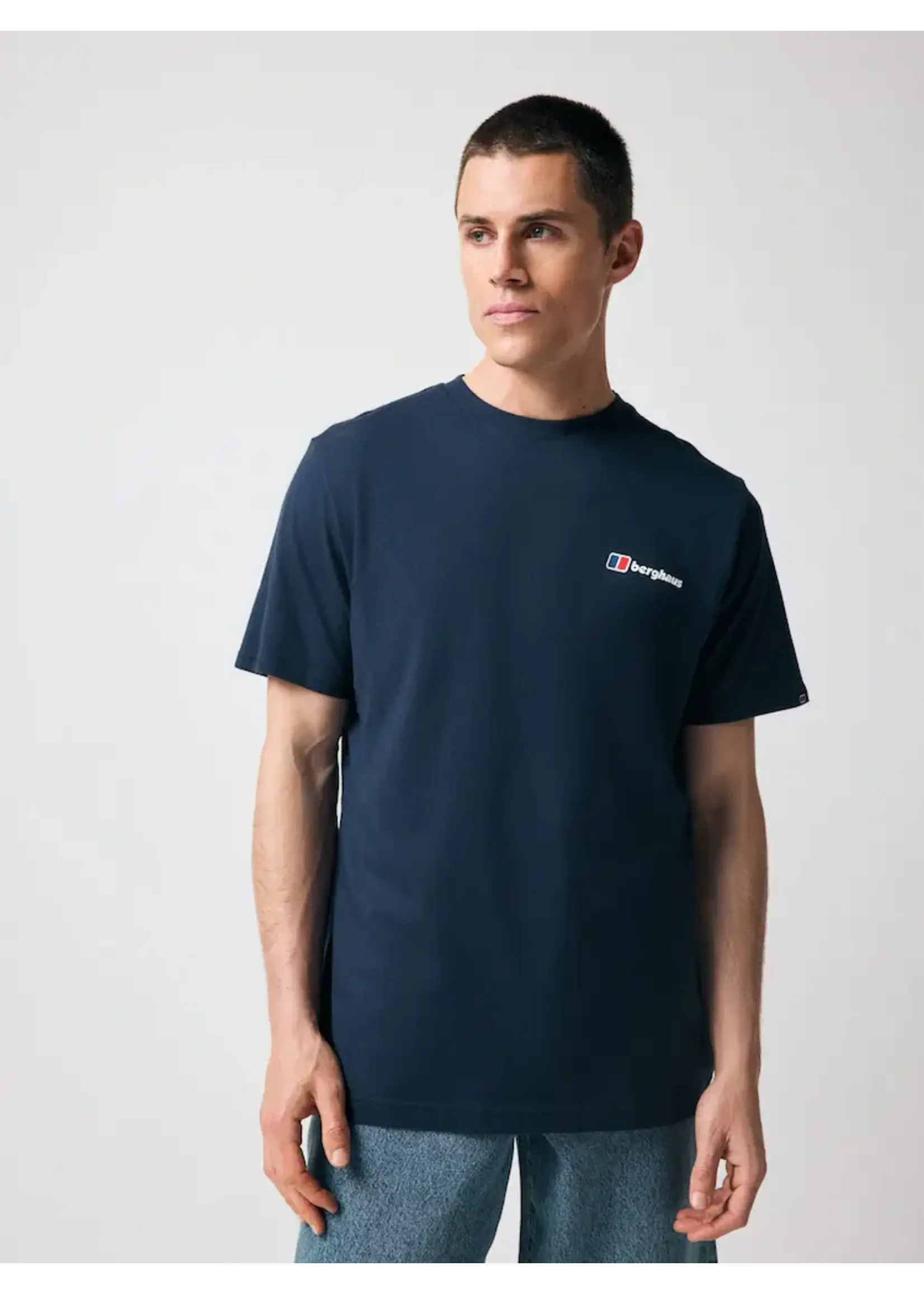 Berghaus Berghaus Classic Logo Mens Tee (2026) Blue