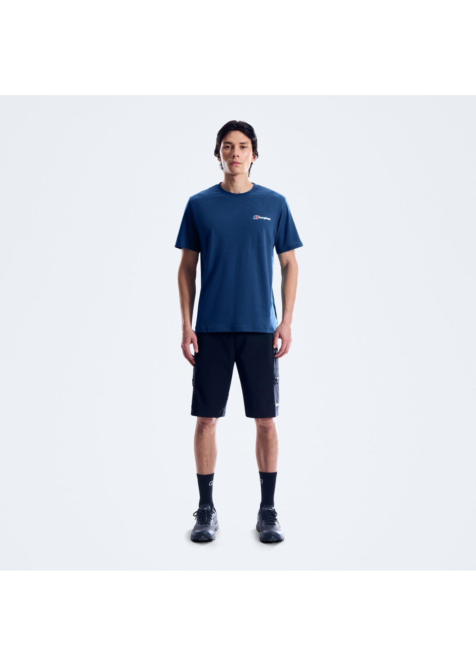 Berghaus Berghaus Classic Logo Mens Tee (2026) Blue