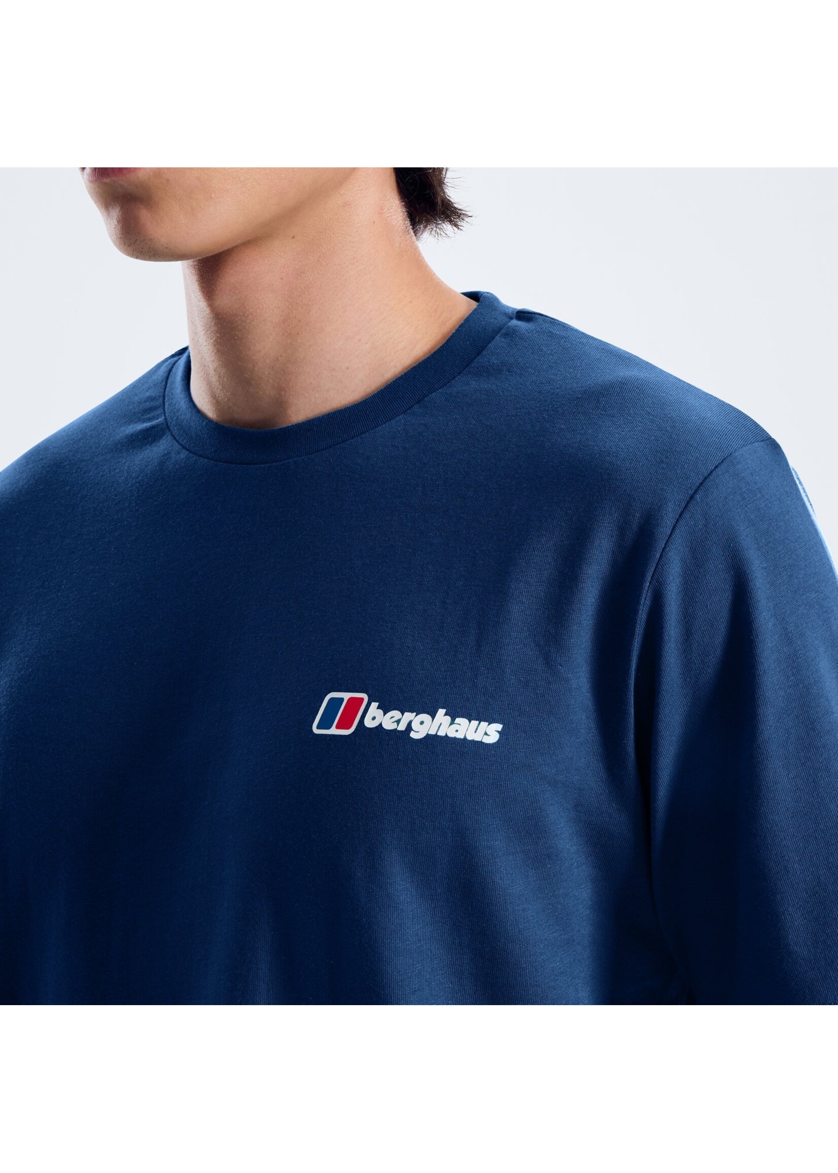 Berghaus Berghaus Classic Logo Mens Tee (2026) Blue