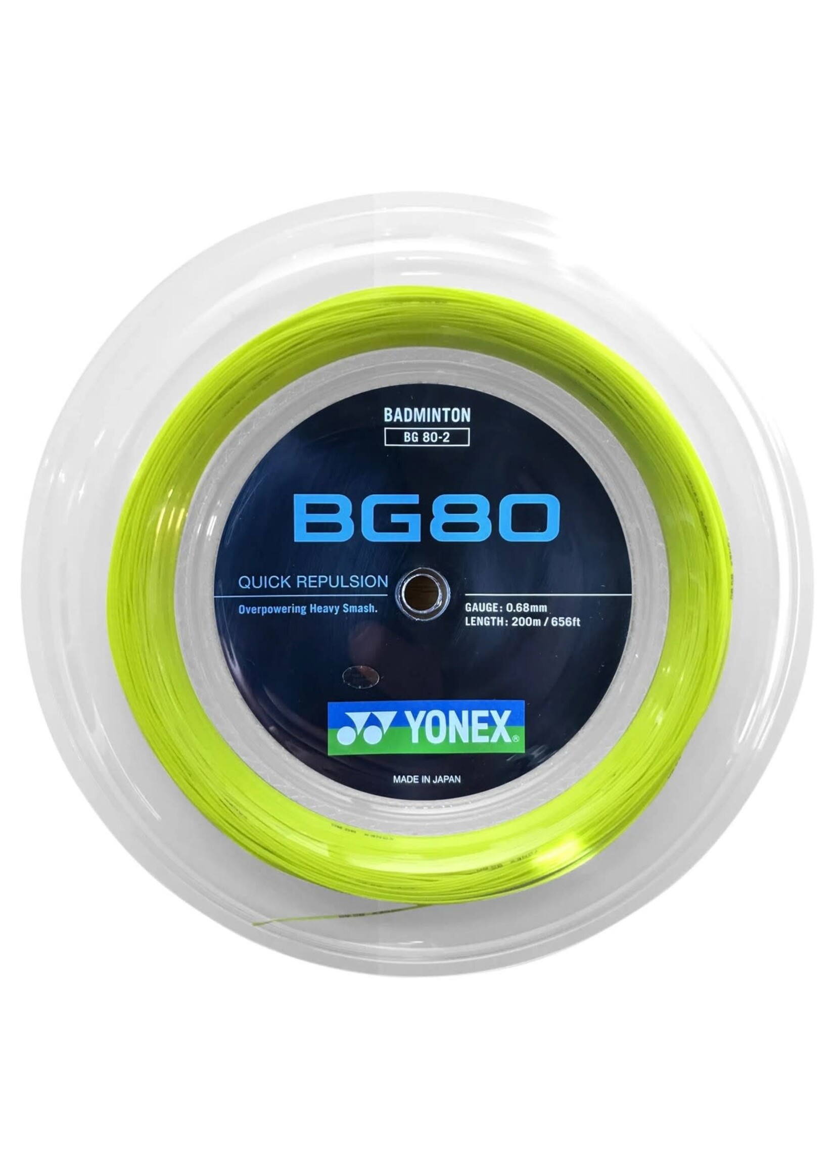 Yonex Yonex BG80 Badminton String - 200m Reel