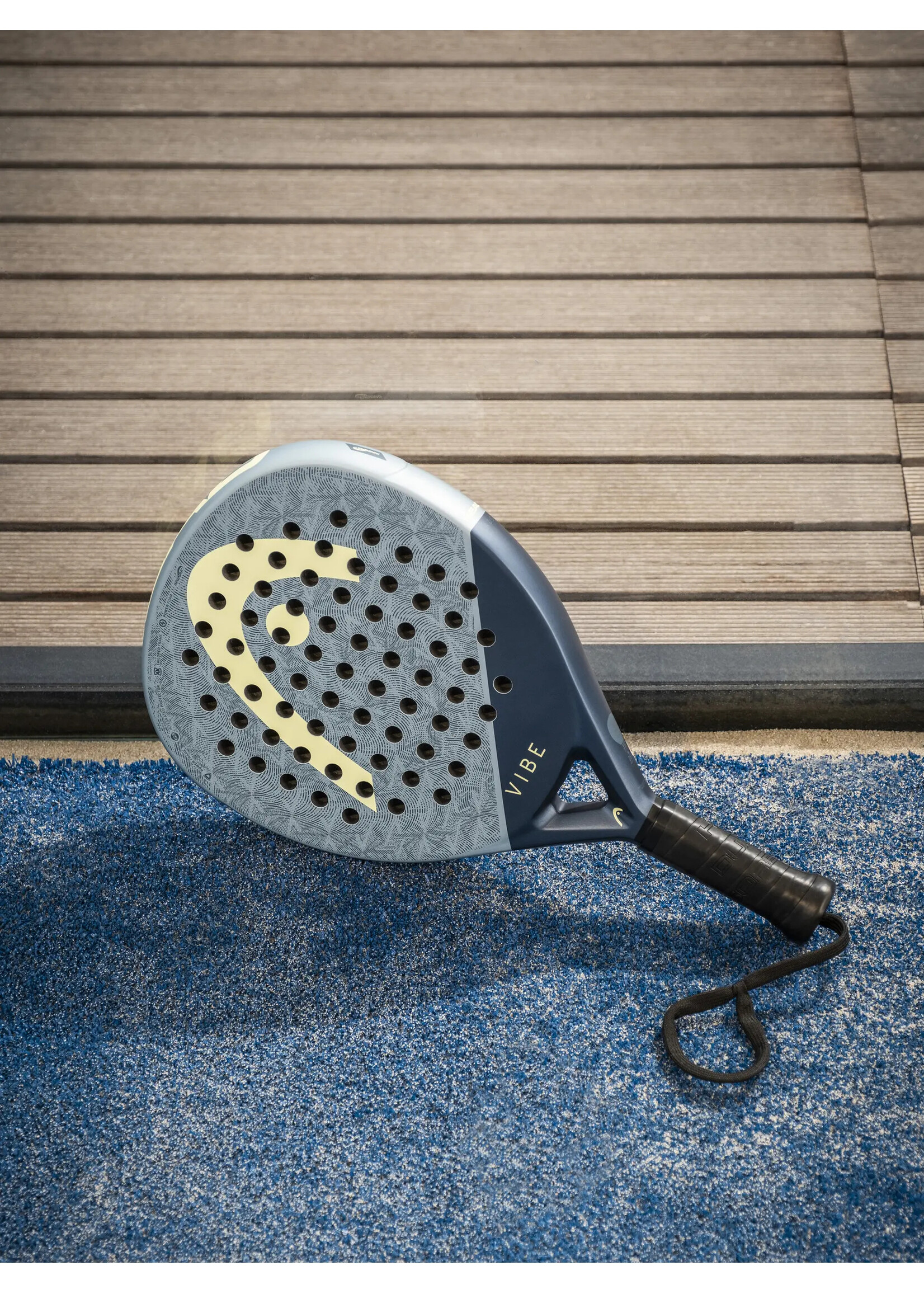 Head Head Vibe Padel Racket (2026) Blue/Yellow