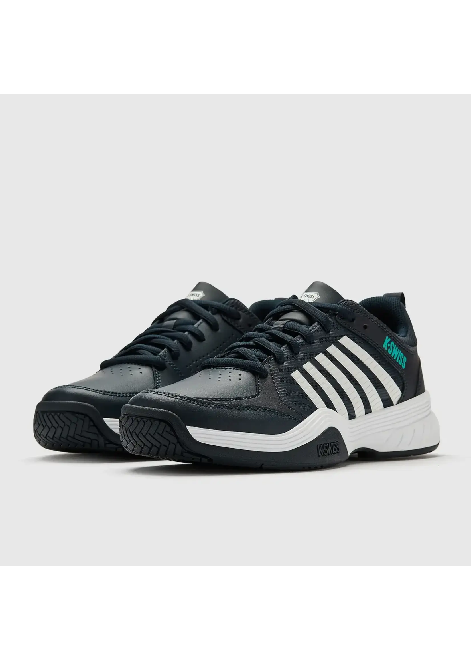 k swiss K-Swiss Court Express 2 Mens Tennis Shoe (2026) Navy/White/Cyan