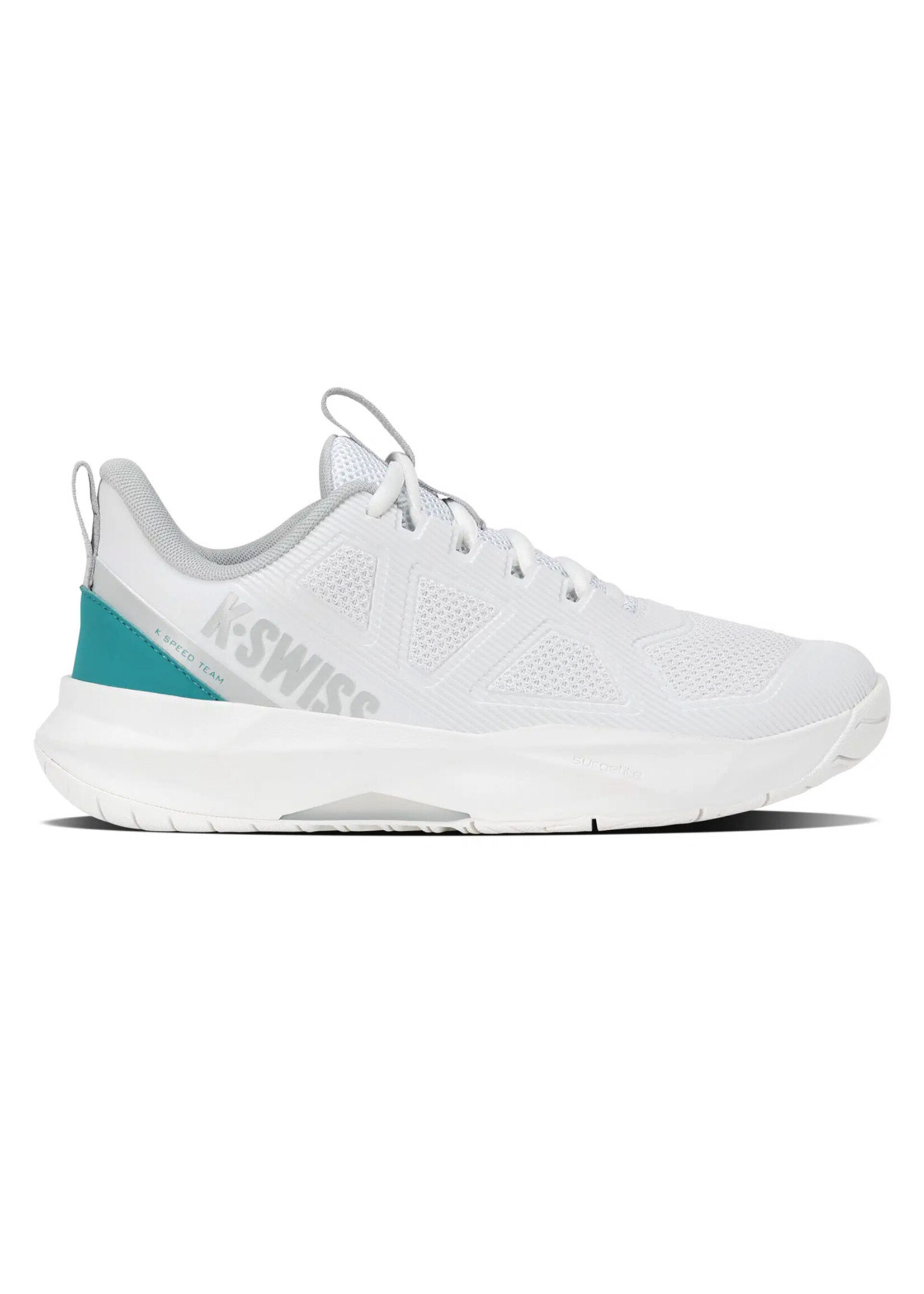 k swiss K-Swiss K-Speed Team Ladies Tennis Shoe (2026) White/Turquoise