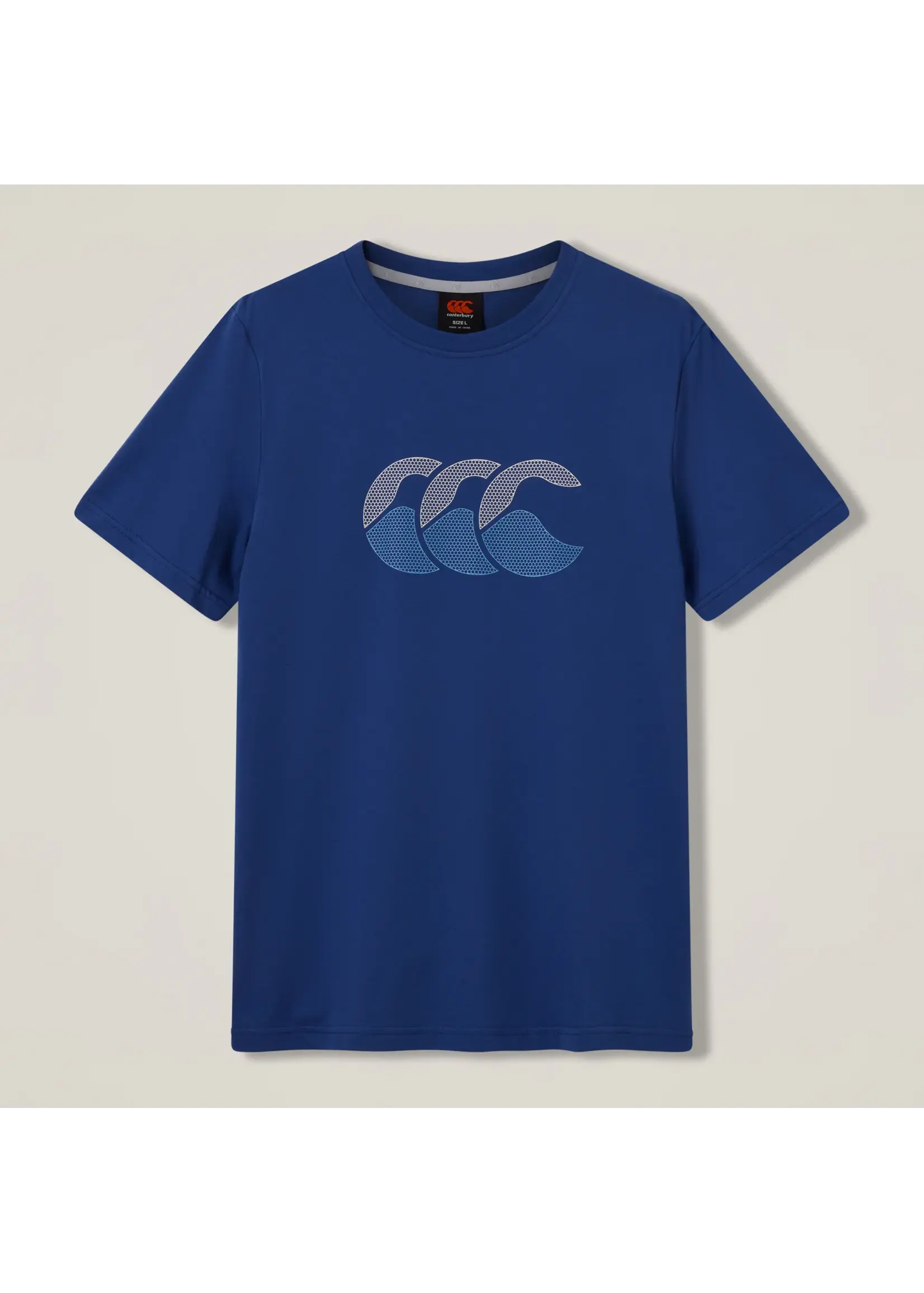 Canterbury Canterbury Fundamental Mens T-Shirt (2026) Blue/ Grey