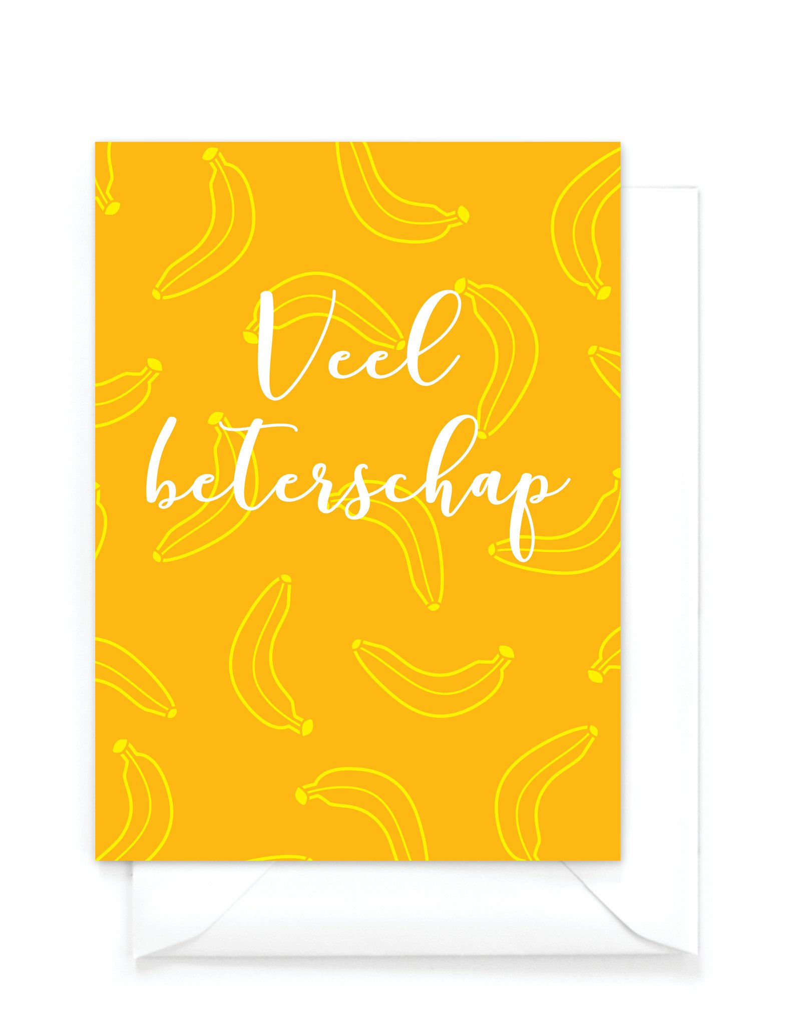 Wenskaart - "Veel beterschap"