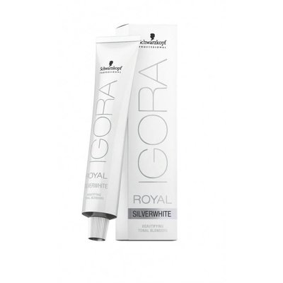 Schwarzkopf Igora Royal Absolutes Silverwhite Lilla Argento, 60 ml