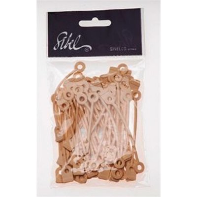 Sibel Permanent Rubber Bands - Round 50 Pieces - Long