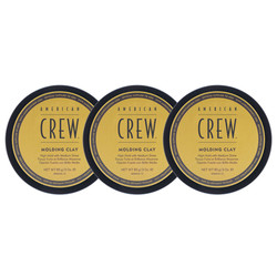 American Crew Argilla da modellare, PACCHETTO CONVENIENTE da 3 x 85 grammi!