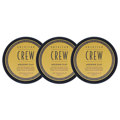 American Crew Argilla da modellare, PACCHETTO CONVENIENTE da 3 x 85 grammi!