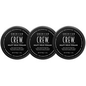 American Crew Heavy Hold Pomade, 3 x 85 gram VOORDEELPAKKET!