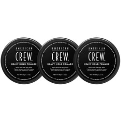 American Crew Heavy Hold Pomade, 3 x 85 gram VALUE PACKAGE!