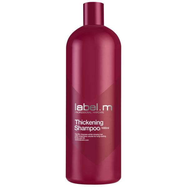 Label.M Thickening Shampoo-1000 ml -  vrouwen - Voor Fijn en slap haar
