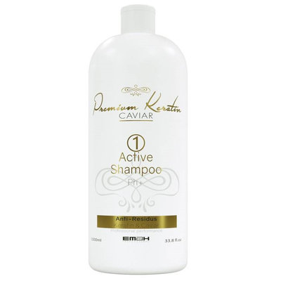 EM2H EM2H Shampoo Attivo Anti Residuo Caviale Cheratina Premium 1000 ml OUTLET