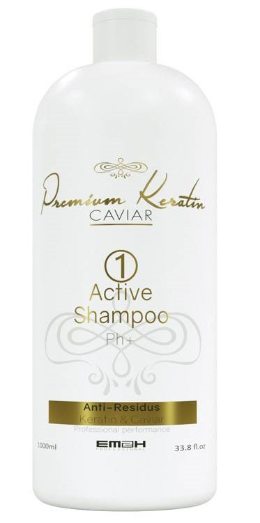EM2H EM2H Premium Keratin Caviar Anti Residus Active Shampoo 1000 ml OUTLET